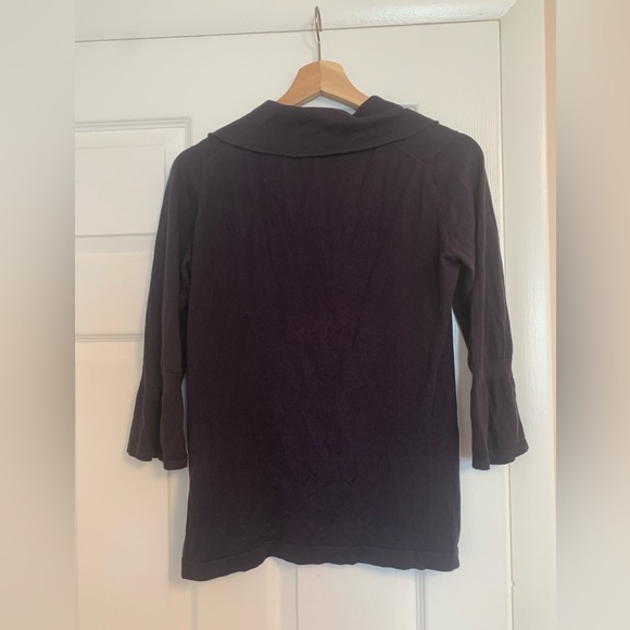 Ca va de soi blue cotton polo-style top, medium - Picture 5 of 6